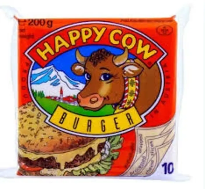 Happy Cow Burger Cheese 200G